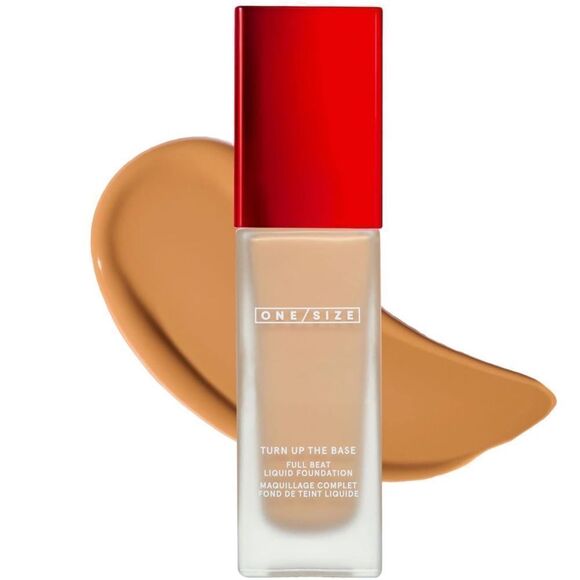 🌷One/Size 55N Med Dark Neutral Turn Up The Base Liquid Foundation New FullSz - Picture 1 of 12